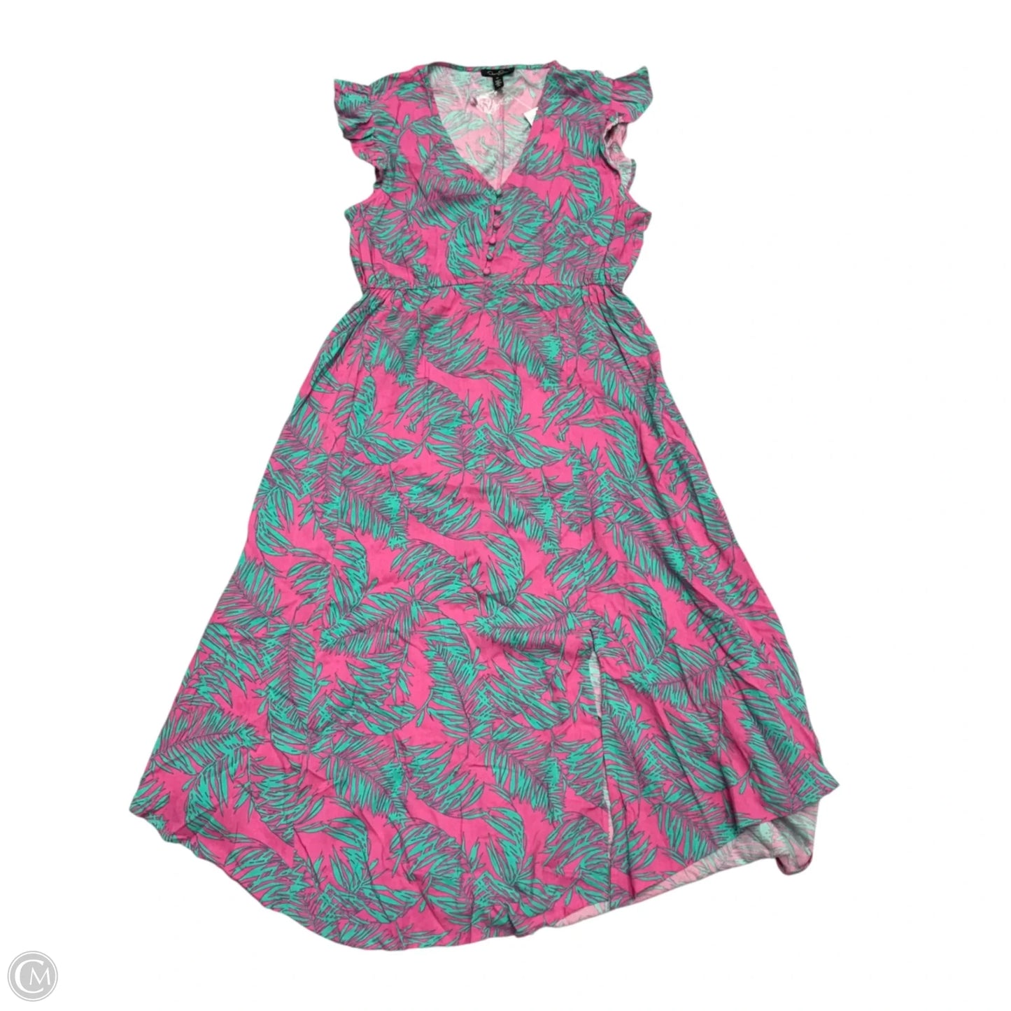 Dress Casual Maxi By Jessica Simpson In Tropical Print, Size: M