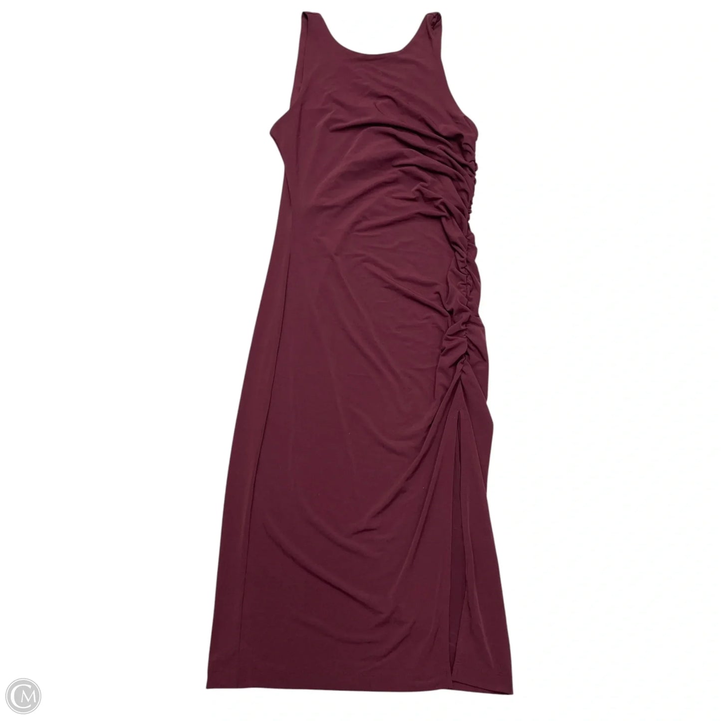 Dress Casual Maxi By Banana Republic In Maroon, Size: M