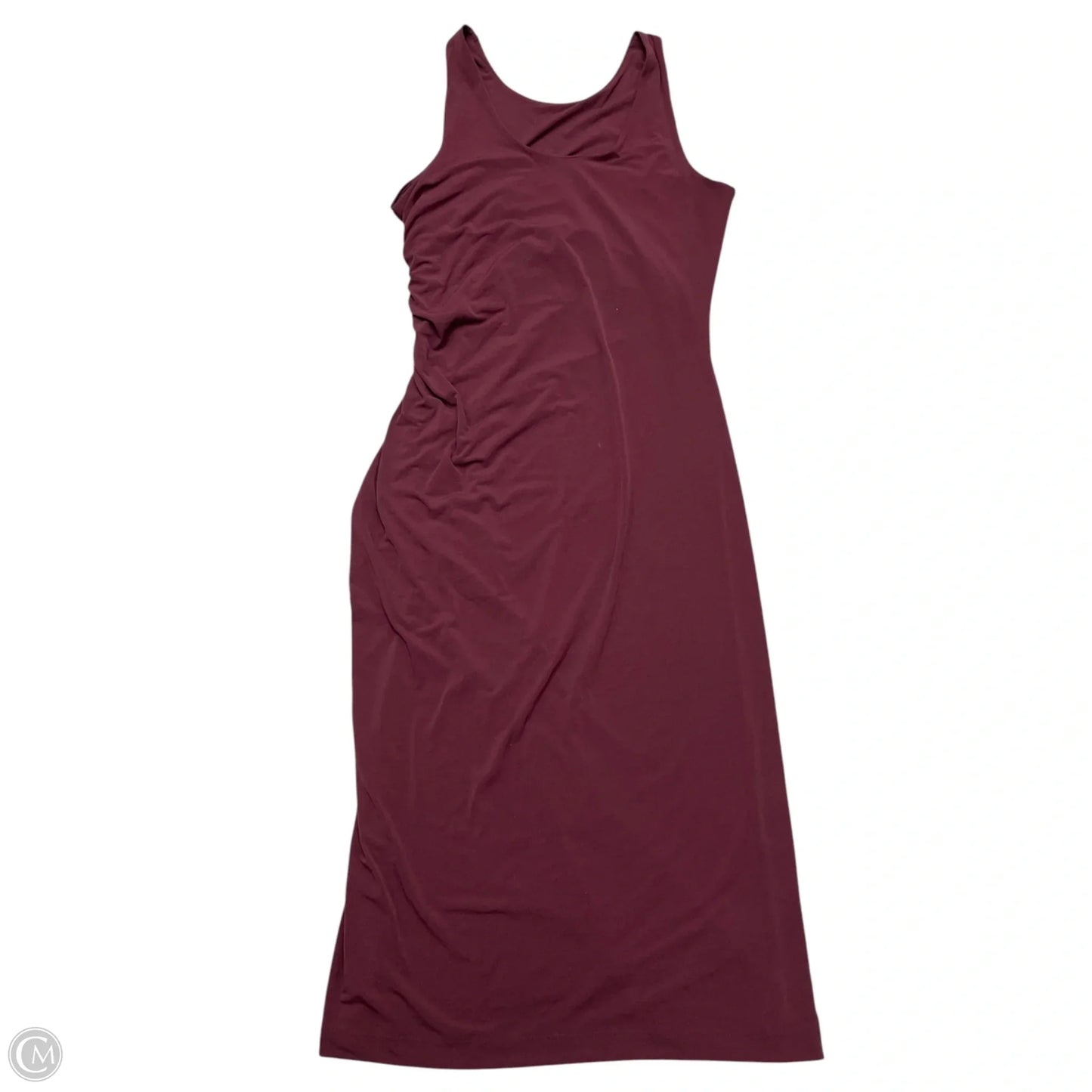 Dress Casual Maxi By Banana Republic In Maroon, Size: M