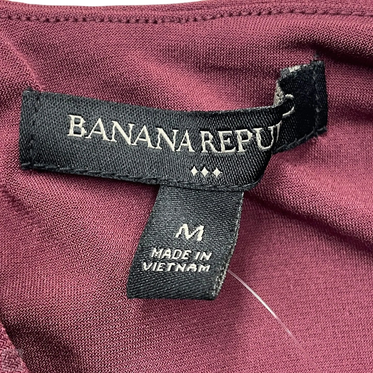 Dress Casual Maxi By Banana Republic In Maroon, Size: M