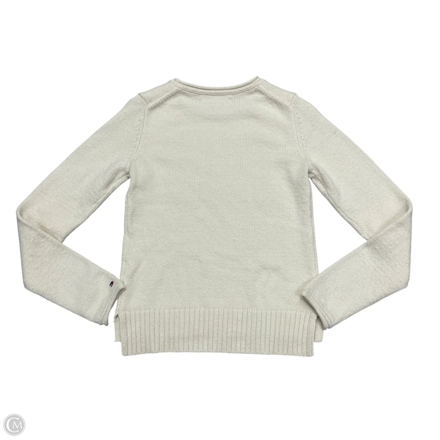 Sweater By Tommy Hilfiger In Cream, Size: Xxs