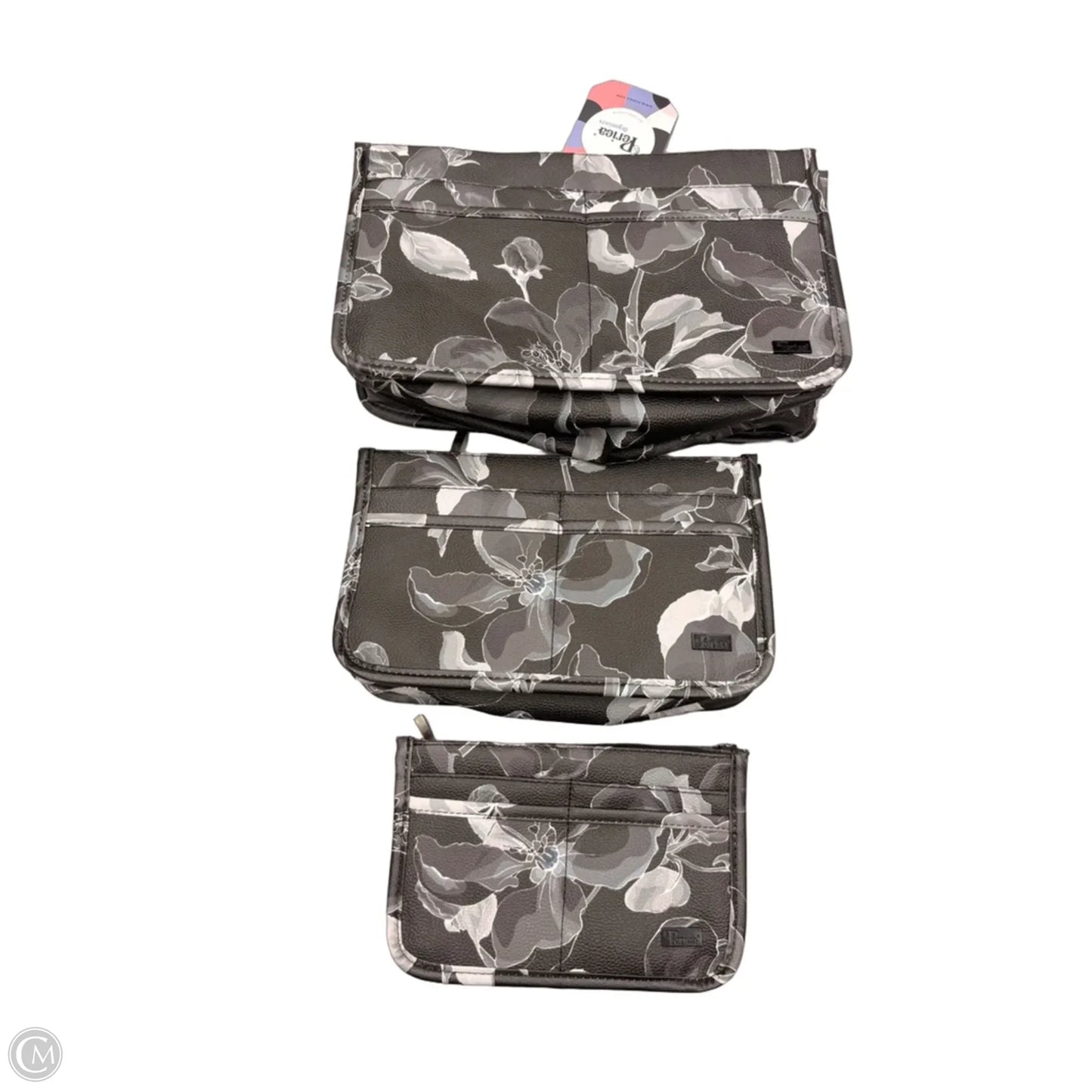 Makeup Bag 3pc By Periea, Size: Medium