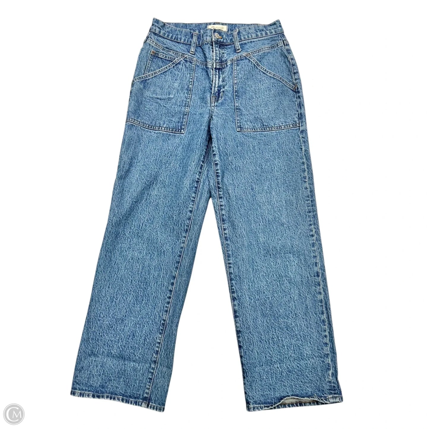 Jeans Boyfriend By Madewell In Blue Denim, Size: 10
