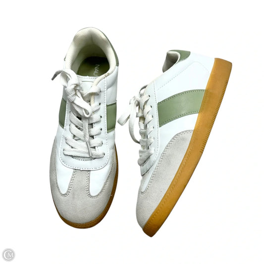 Shoes Sneakers By Nautica In Green & White, Size: 8.5