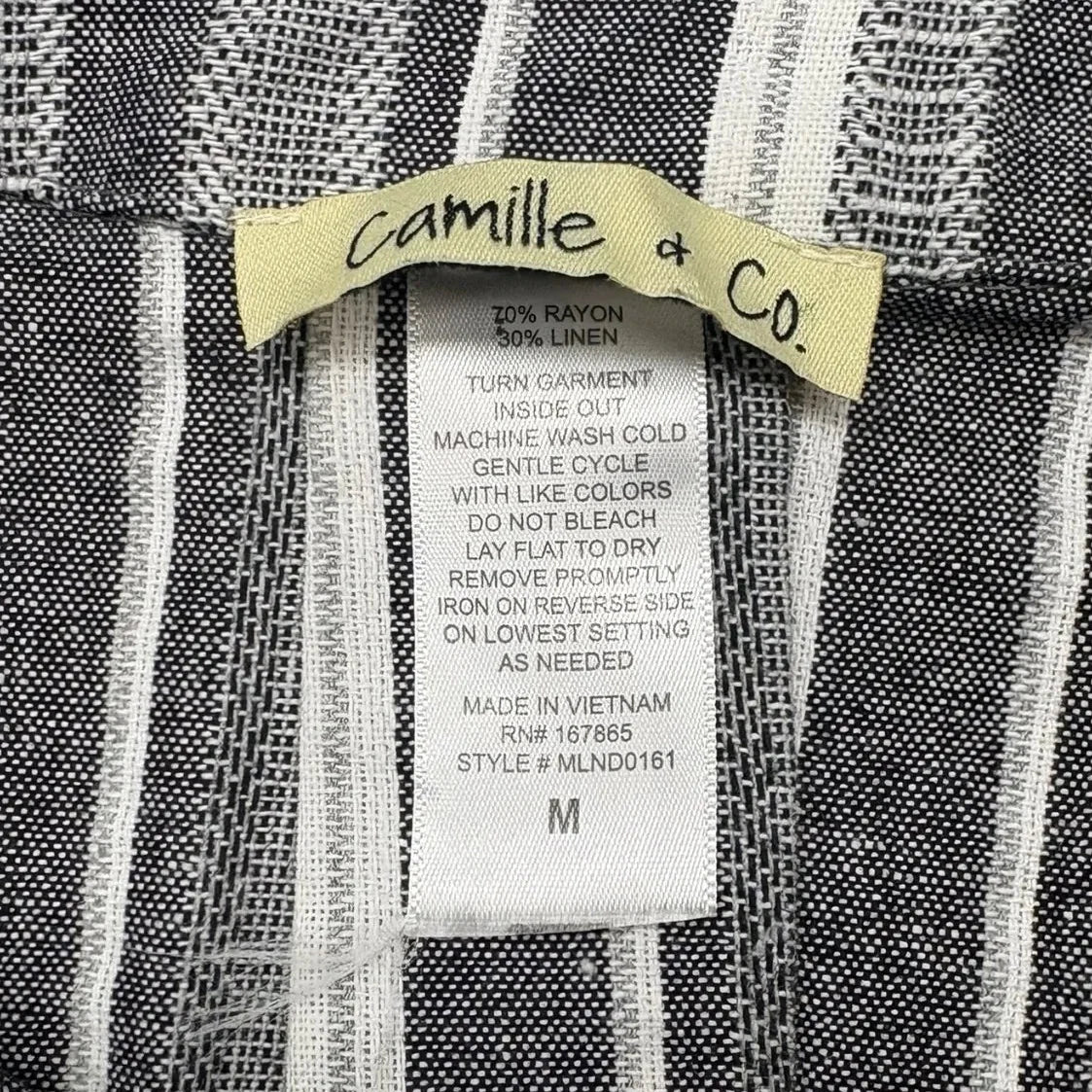 Dress Casual Midi By Camille & Co In Grey, Size: M
