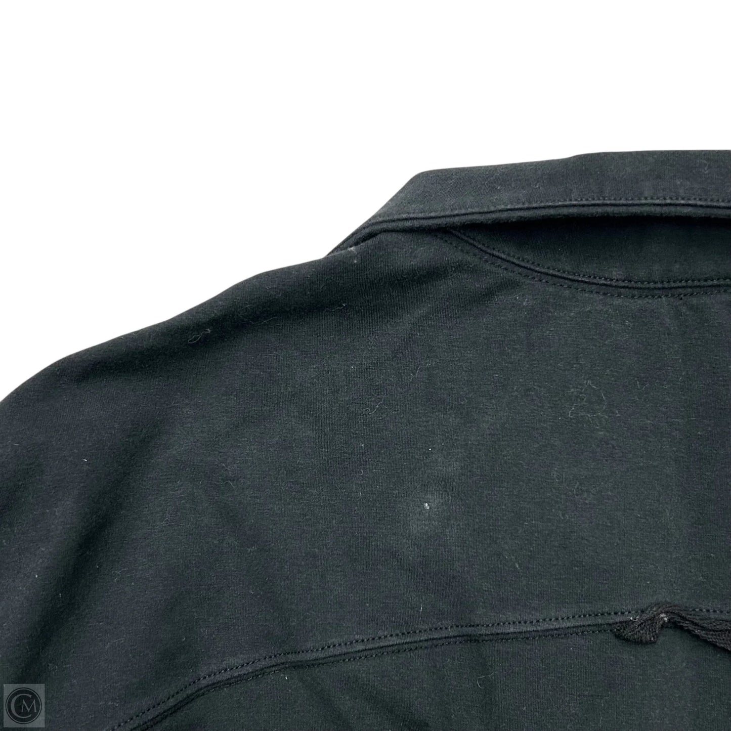 Sweatshirt Collar By Free People In Black, Size: S