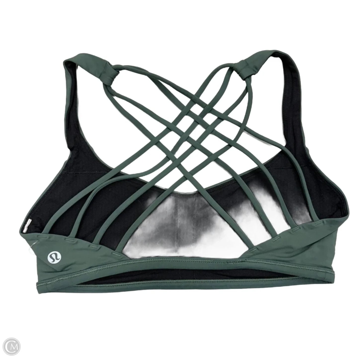 Athletic Bra By Lululemon In Green, Size: 6