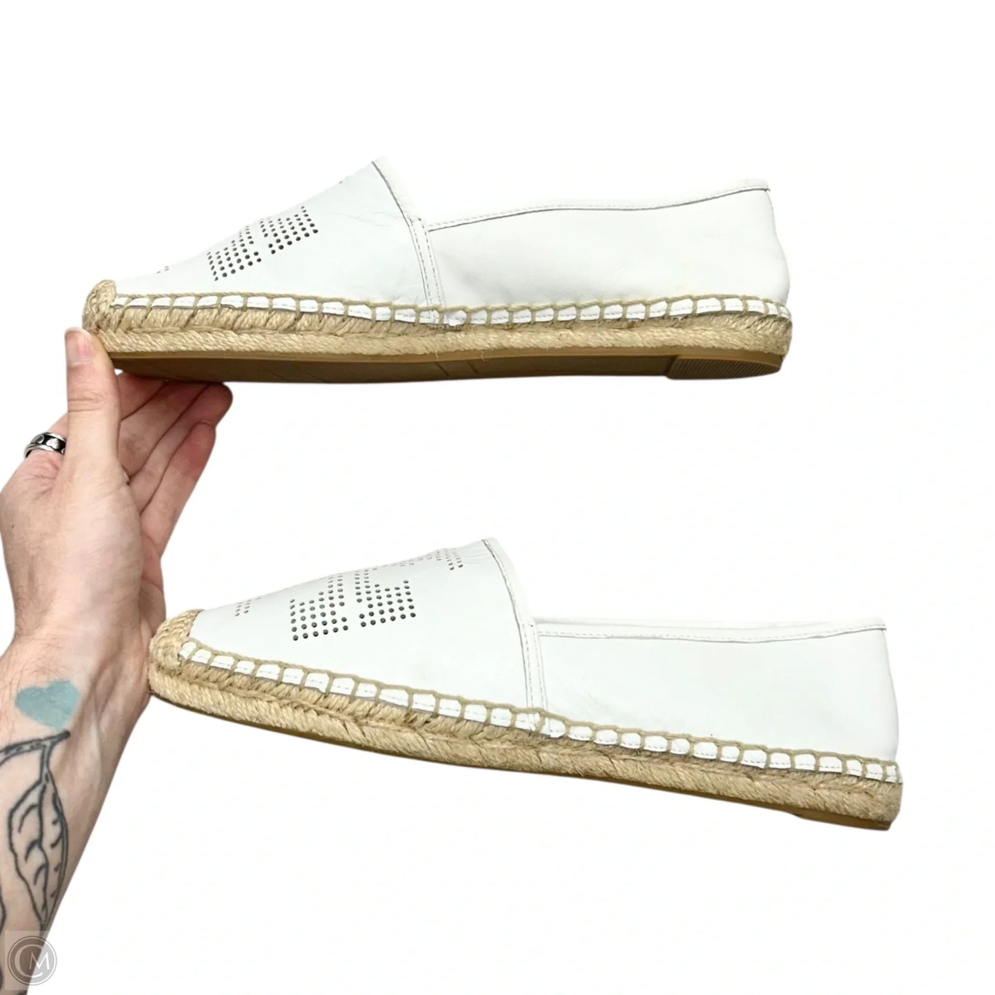 Shoes Designer By Tory Burch In White, Size: 8