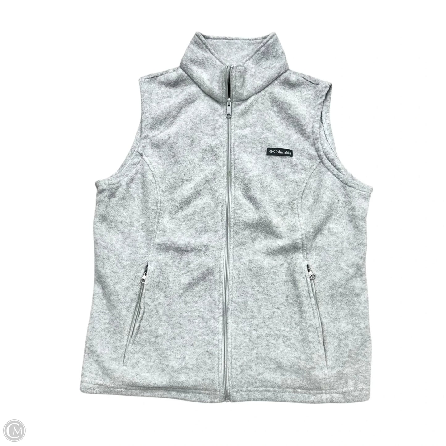 Vest Fleece By Columbia In Grey, Size: 1x