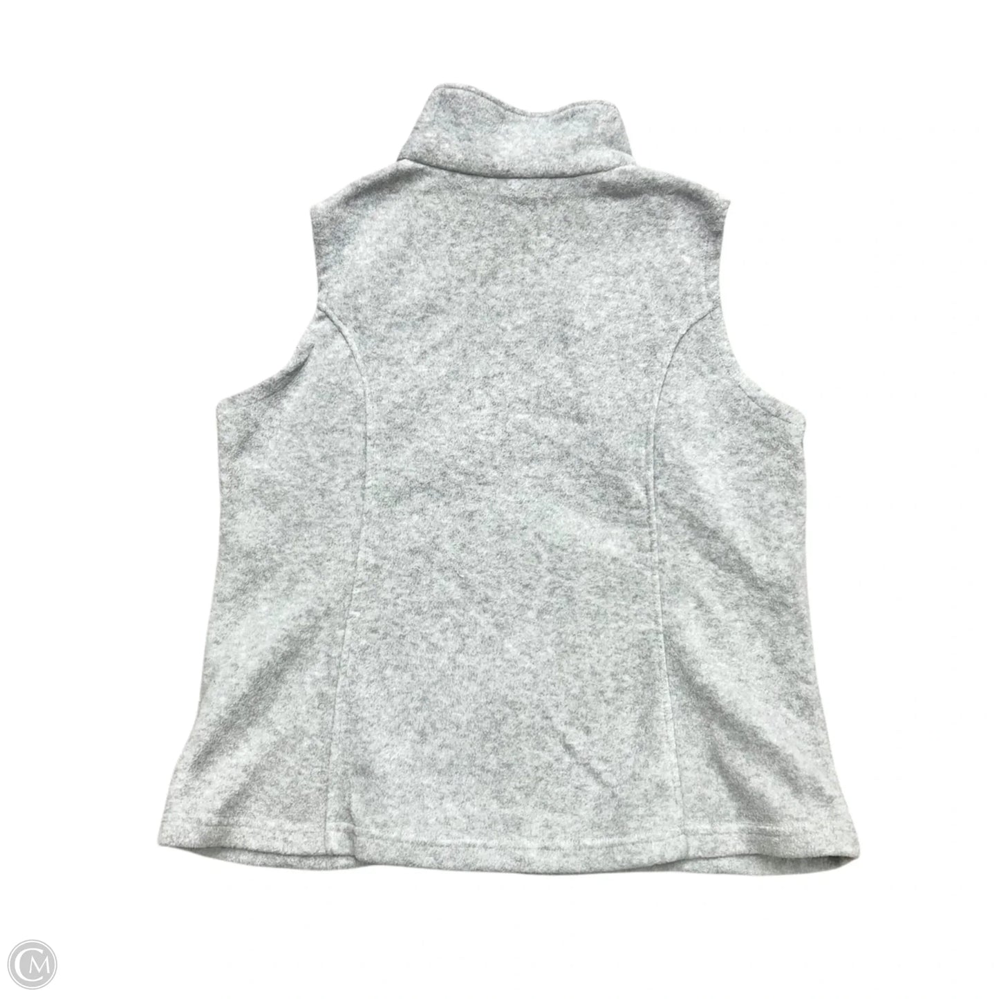 Vest Fleece By Columbia In Grey, Size: 1x