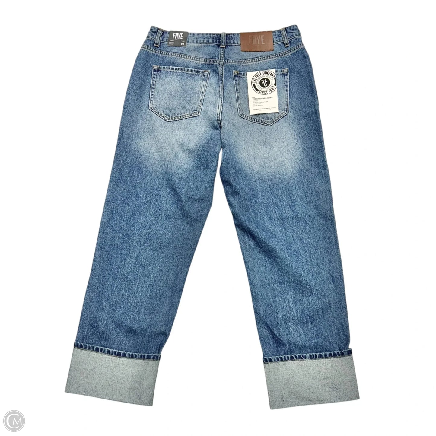 Jeans Designer By Frye In Blue Denim, Size: 4