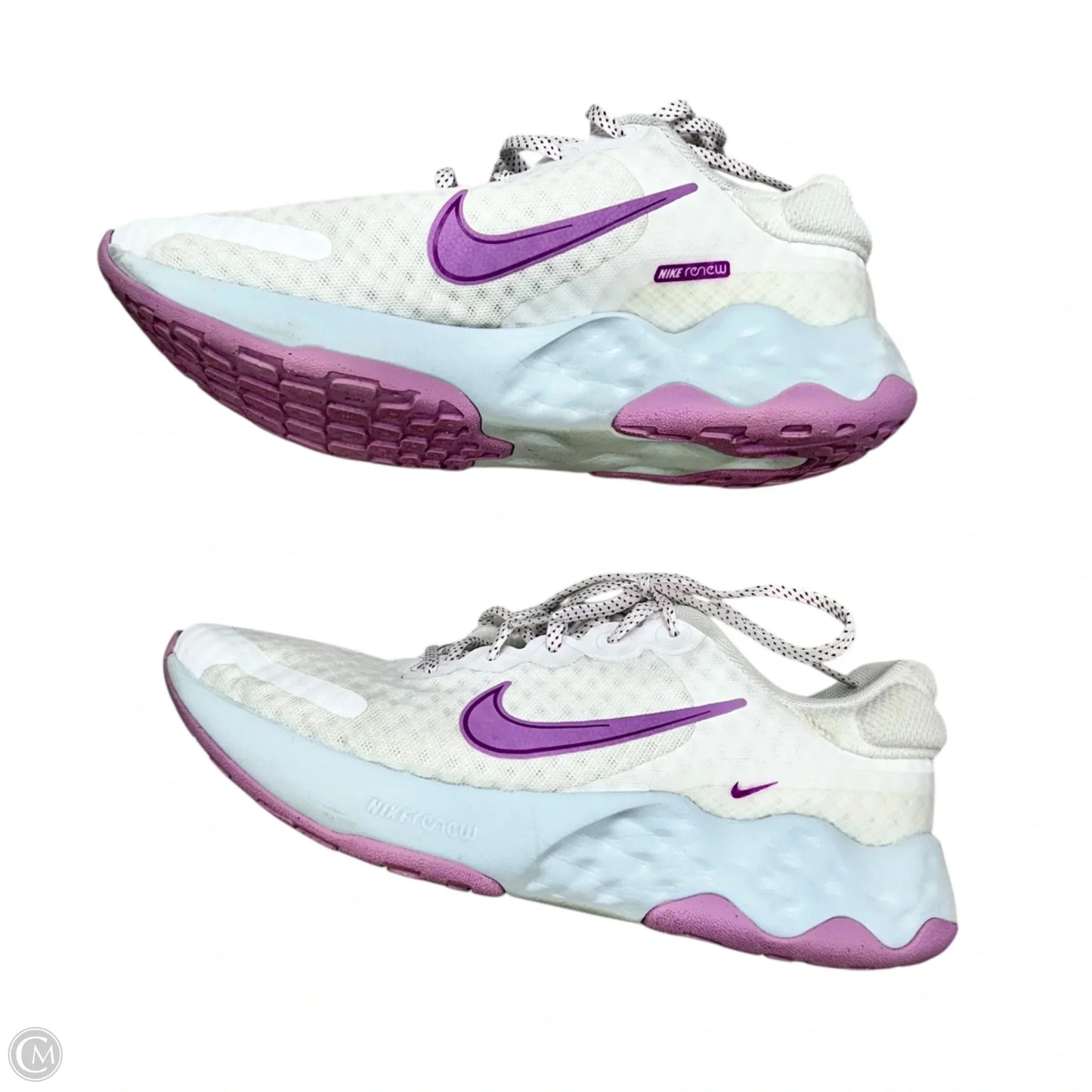 Shoes Sneakers By Nike In Purple & White, Size: 8