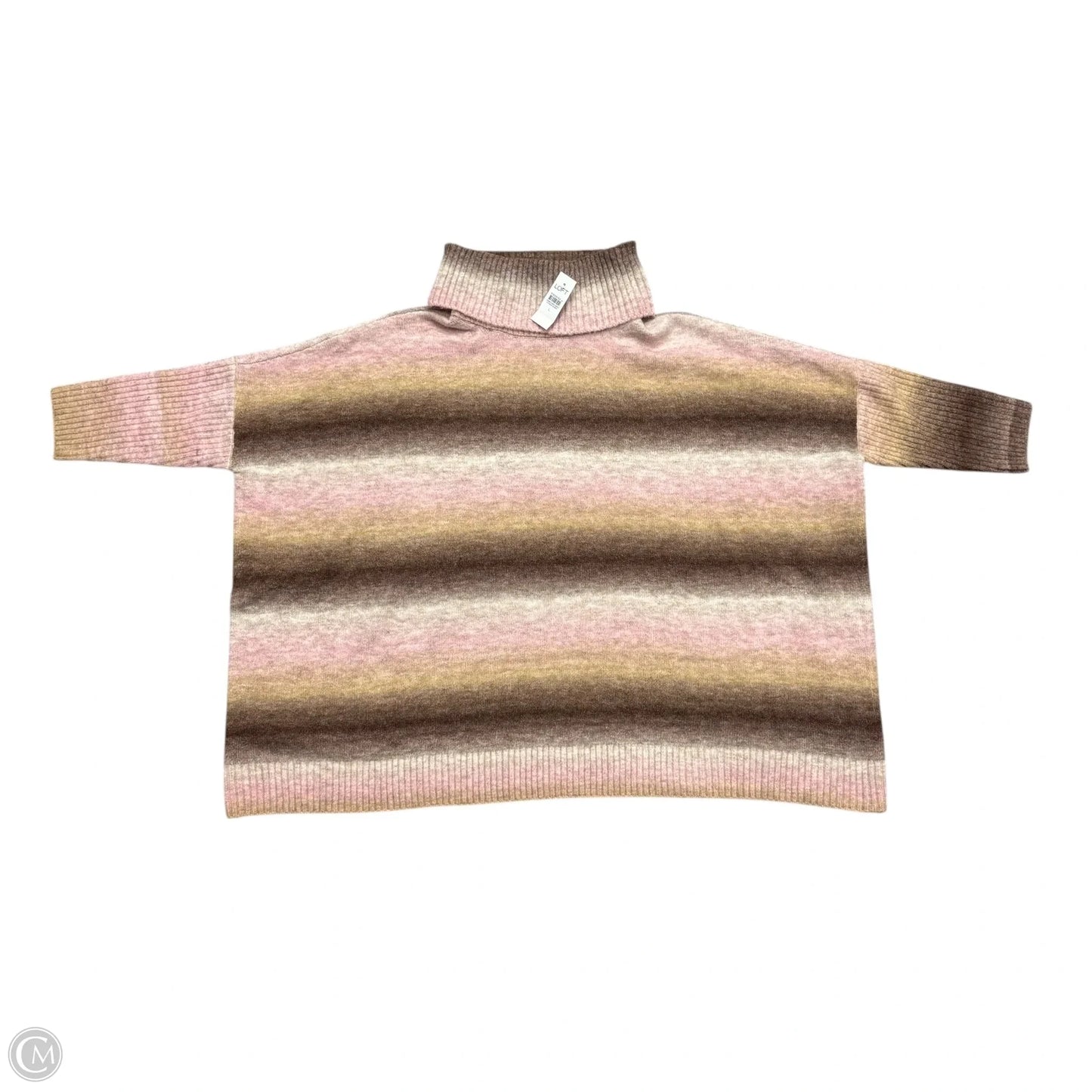 Sweater By Loft In Pink, Size: L