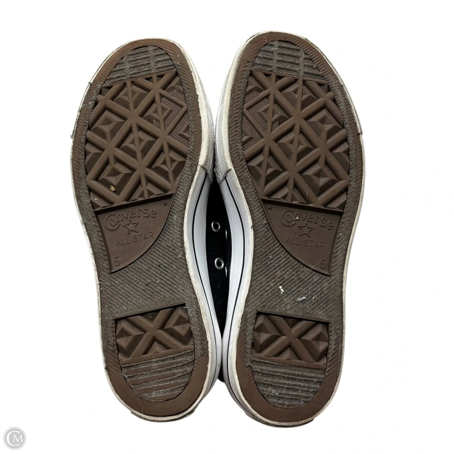 Shoes Sneakers Platform By Converse In Black & White, Size: 7