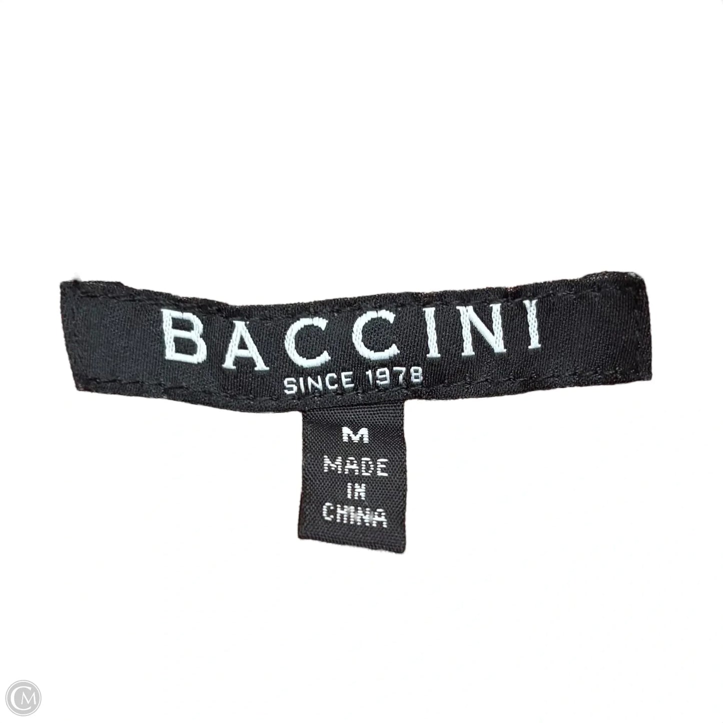 Jacket Leather By Baccini In Orange, Size: M