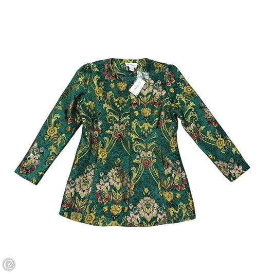 Blazer By Peck And Peck In Green, Size: M