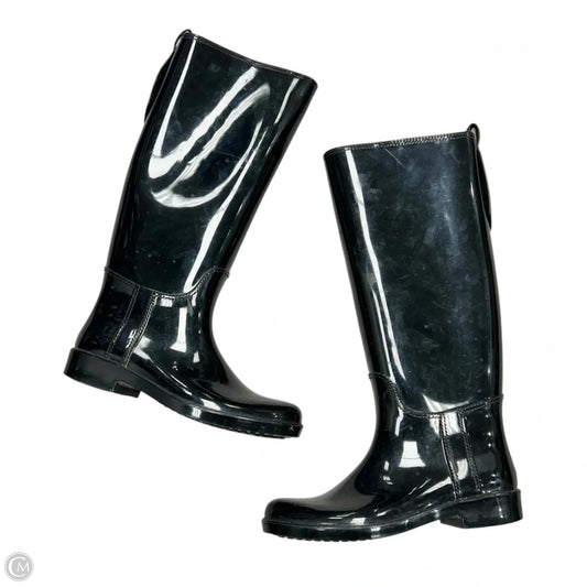 Boots Designer By Coach In Black, Size: 6