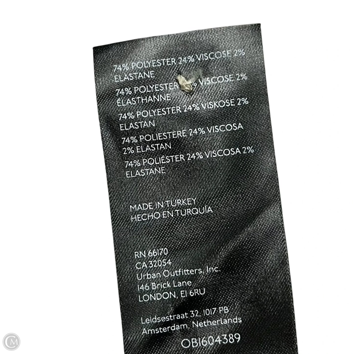 Blazer By Maeve In Cream & Tan, Size: M