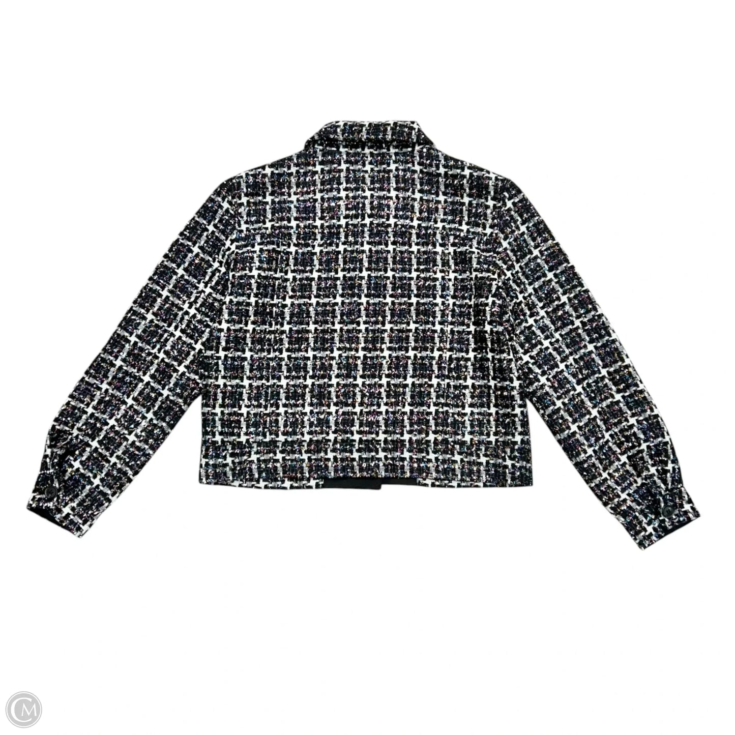 Blazer By Loft In Black & White, Size: S