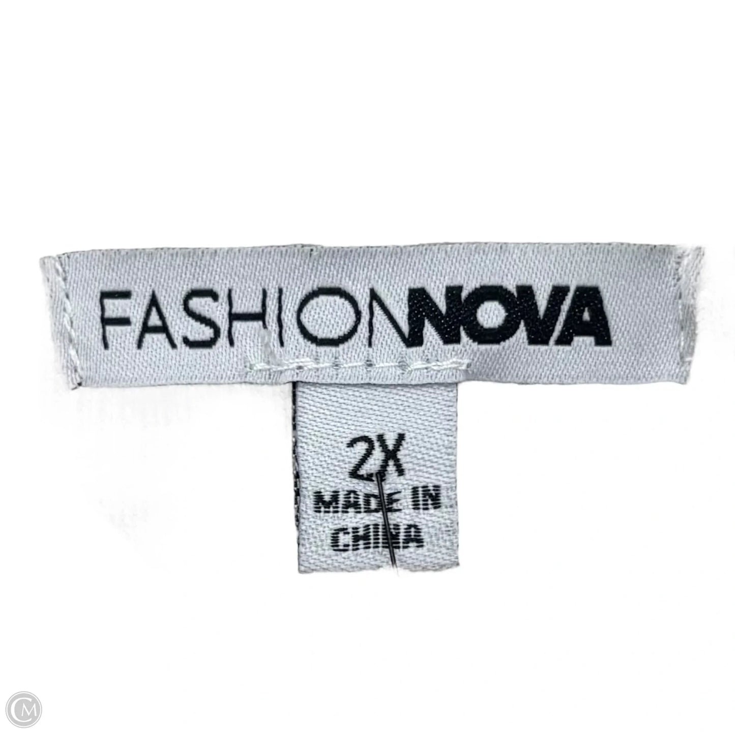 Dress Sweater By Fashion Nova In Tan & White, Size: 2x