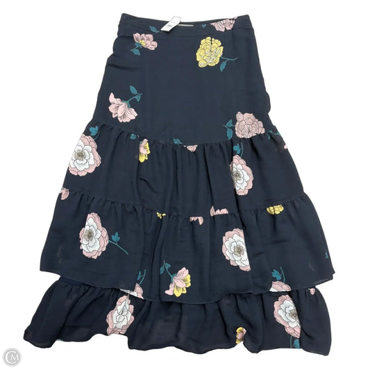 Skirt Maxi By Loft In Floral Print, Size: 4