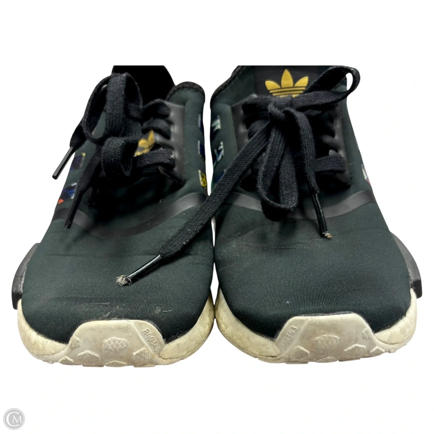 Shoes Athletic By Adidas In Black & Blue, Size: 7