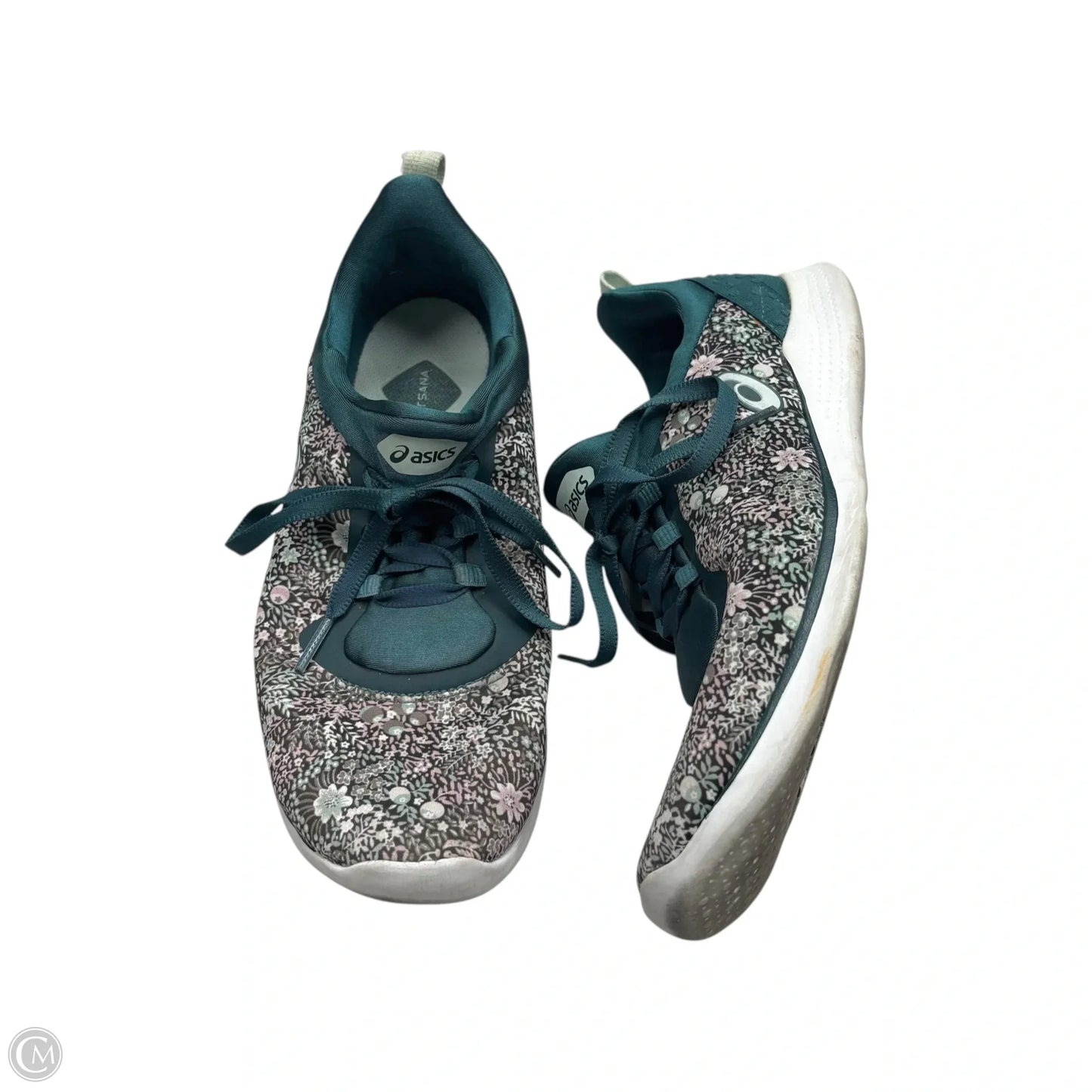 Shoes Athletic By Asics In Floral Print, Size: 9