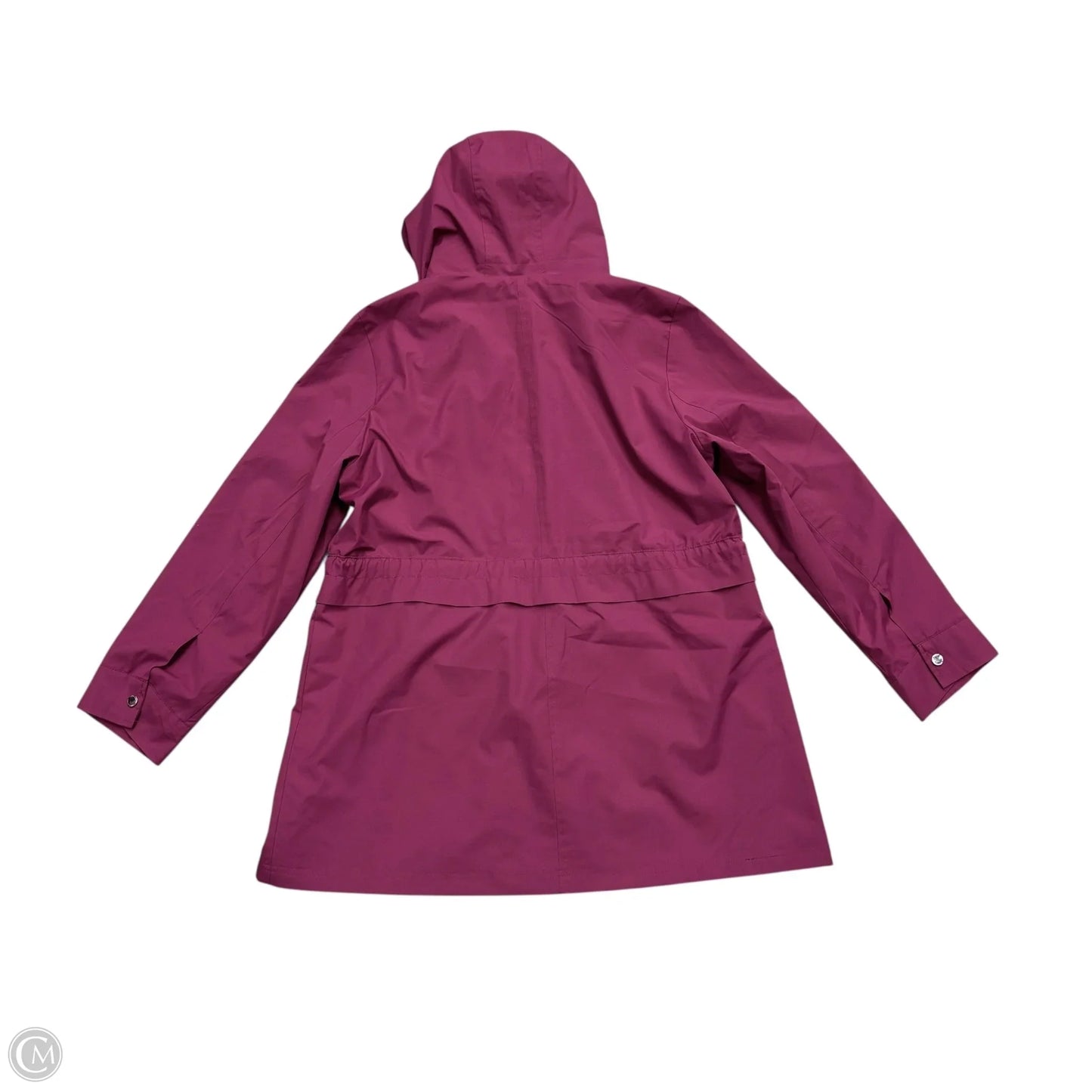 Jacket Windbreaker By Vince Camuto In Purple, Size: Xl