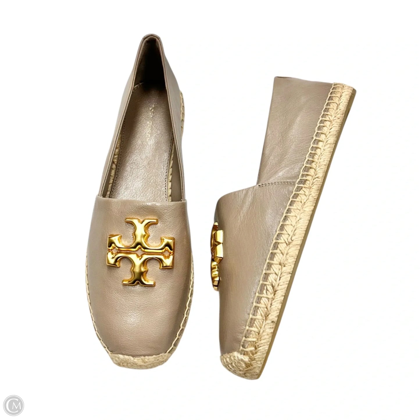 Shoes Designer By Tory Burch In Taupe, Size: 9.5