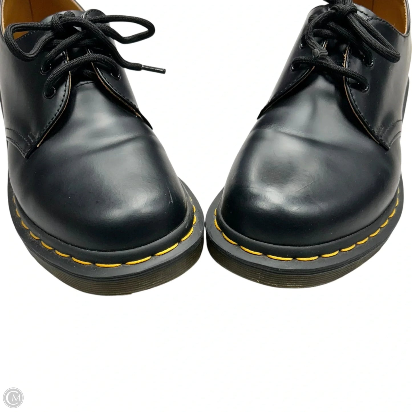 Shoes Flats By Dr Martens In Black, Size: 7