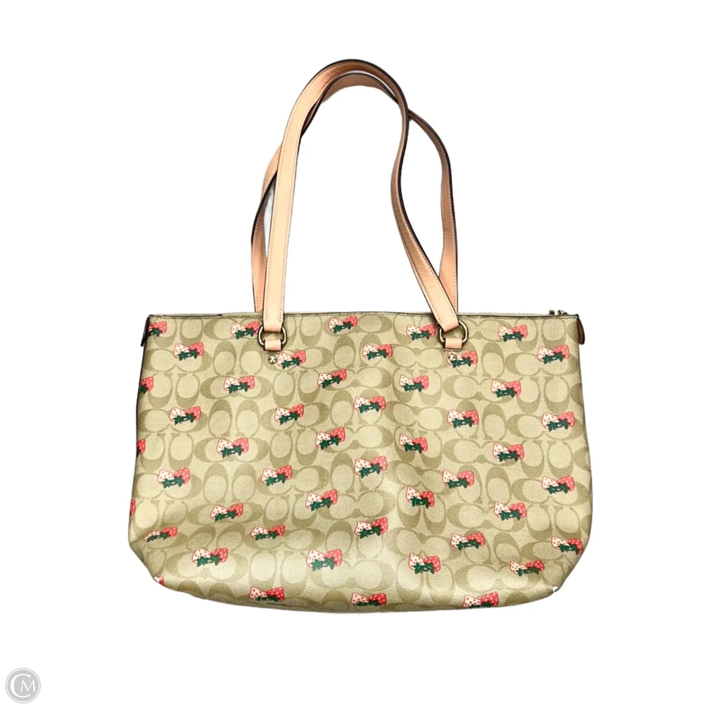 Tote Designer By Coach, Size: Large