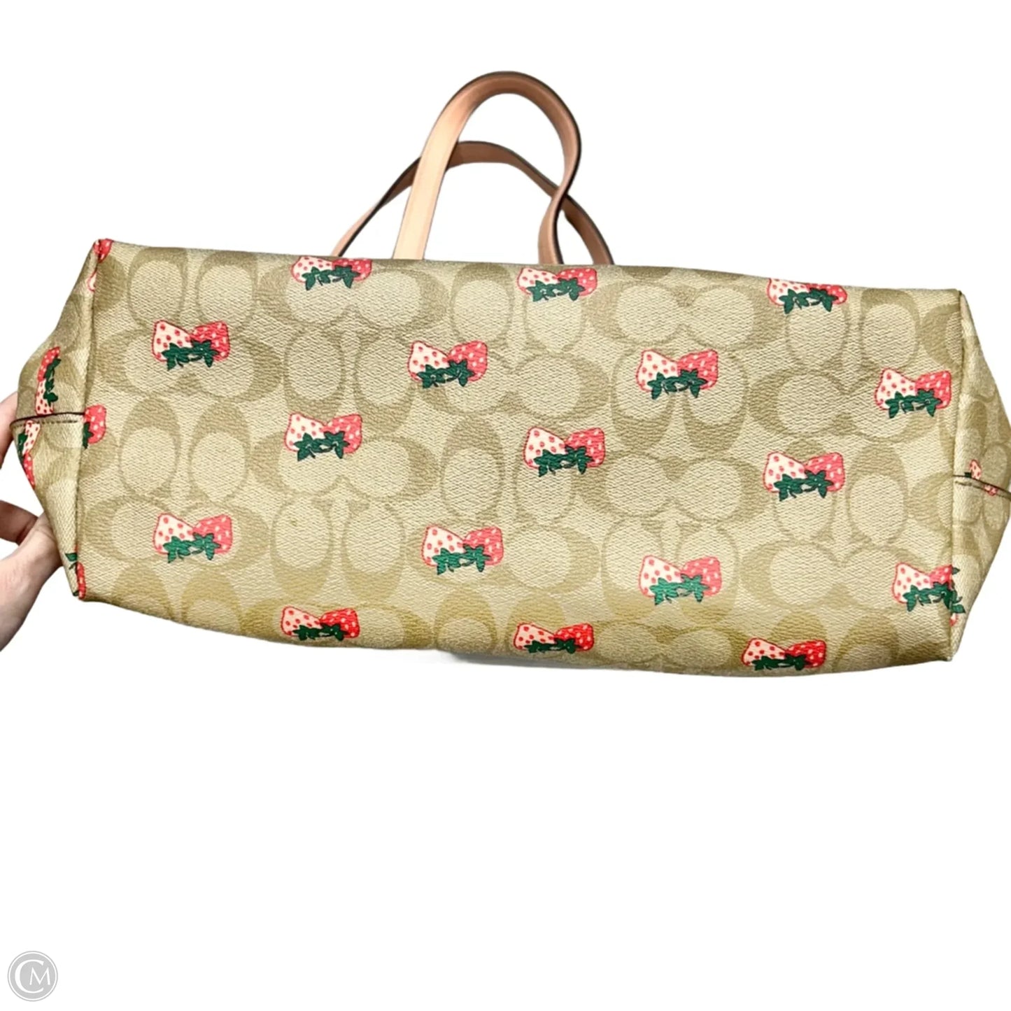 Tote Designer By Coach, Size: Large