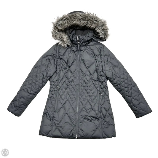 Coat Puffer & Quilted By Eddie Bauer In Grey, Size: M