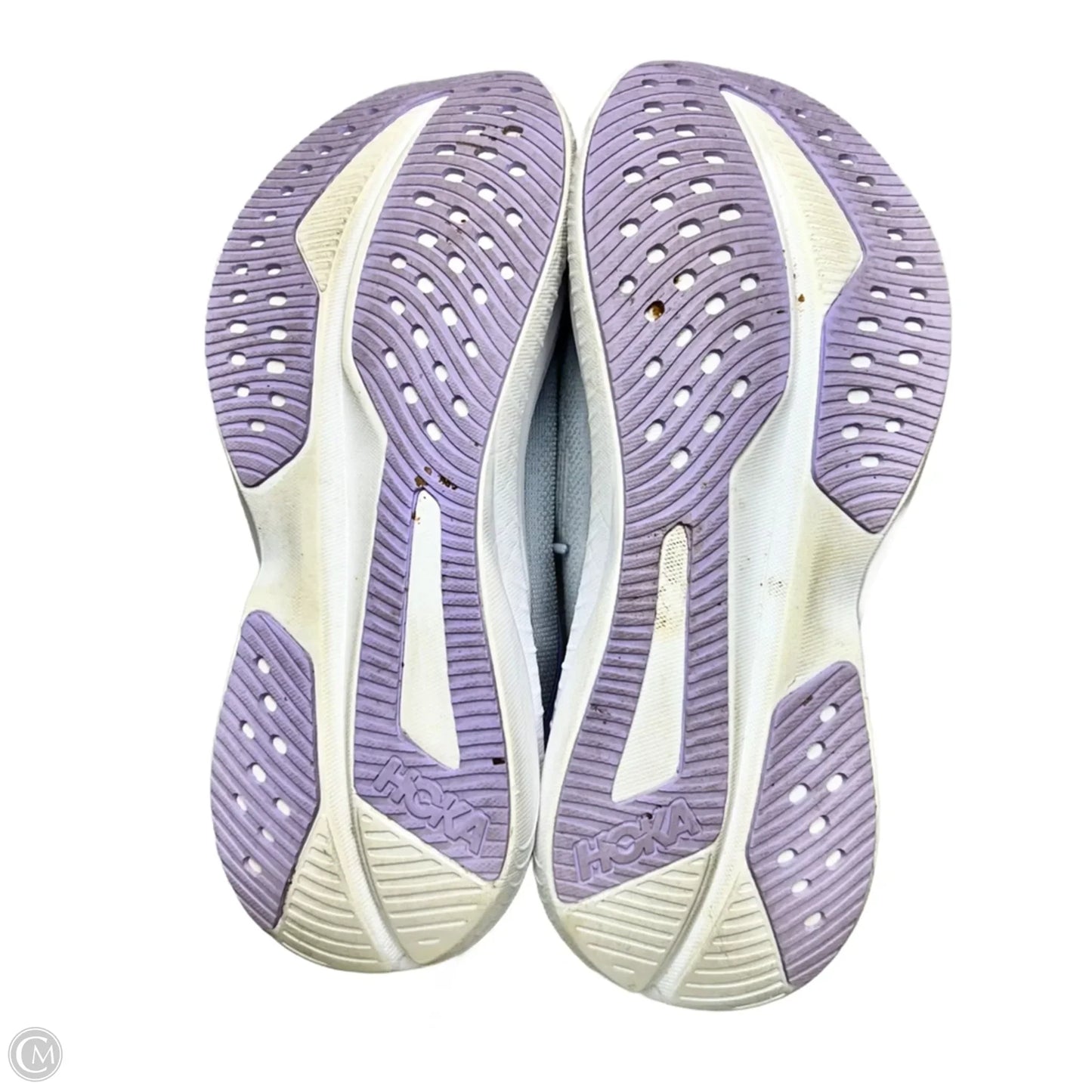 Shoes Athletic By Hoka In Grey & Pink, Size: 7