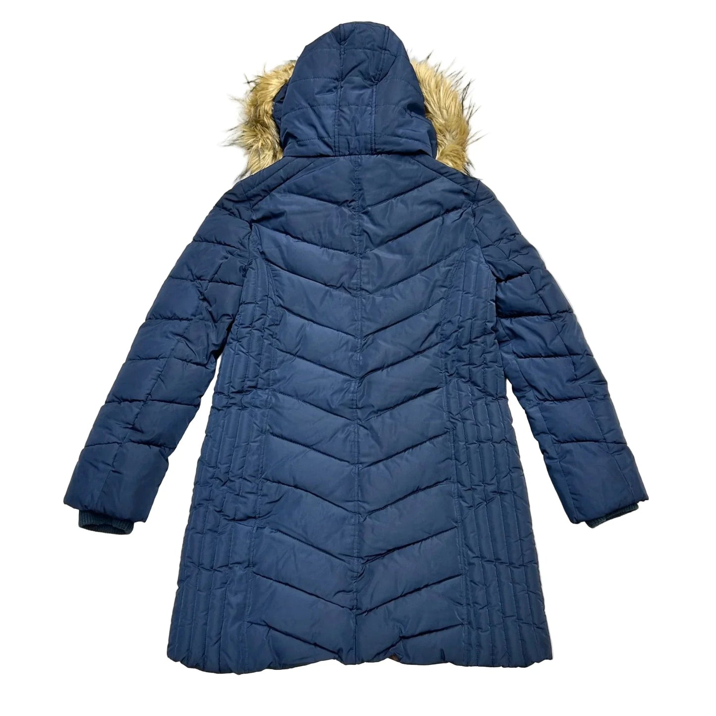 Coat Puffer & Quilted By Tommy Hilfiger In Navy, Size: L