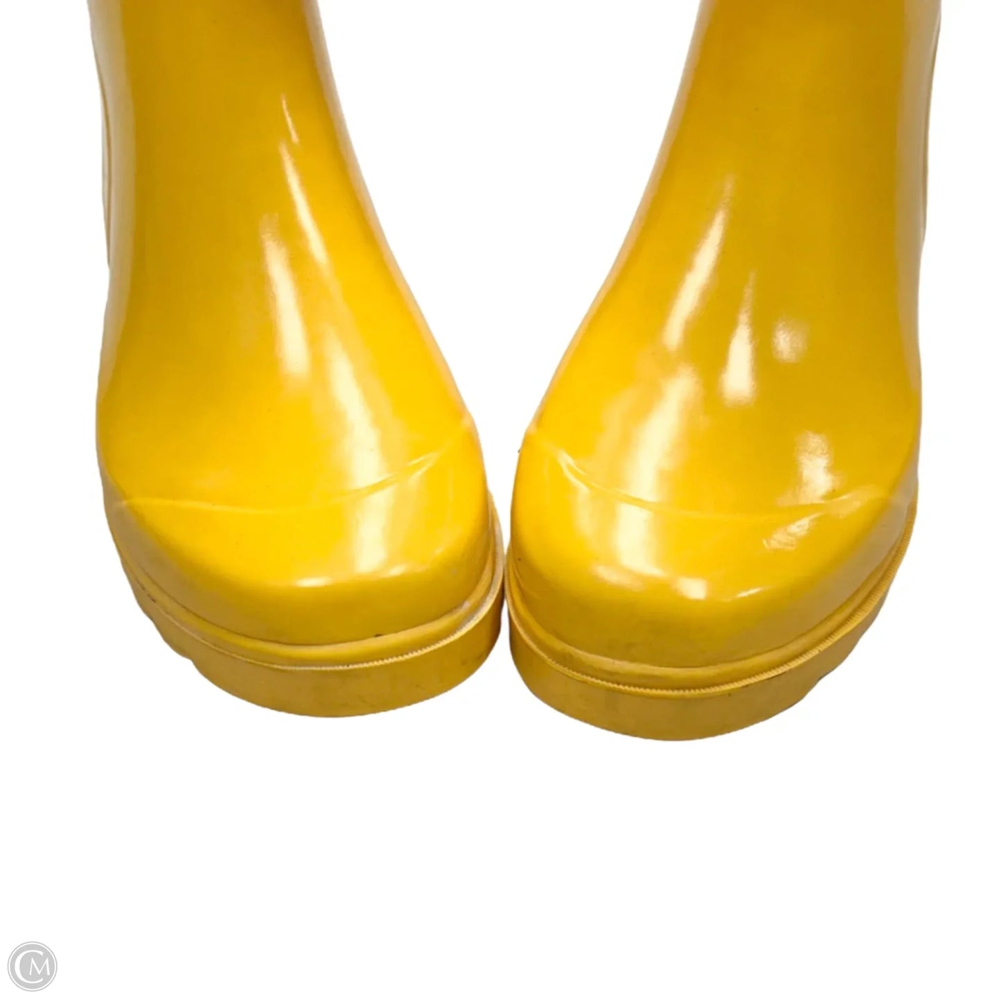 Boots Rain By Tommy Hilfiger In Yellow, Size: 7
