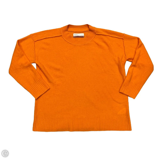 Sweater By Anthropologie In Orange, Size: M