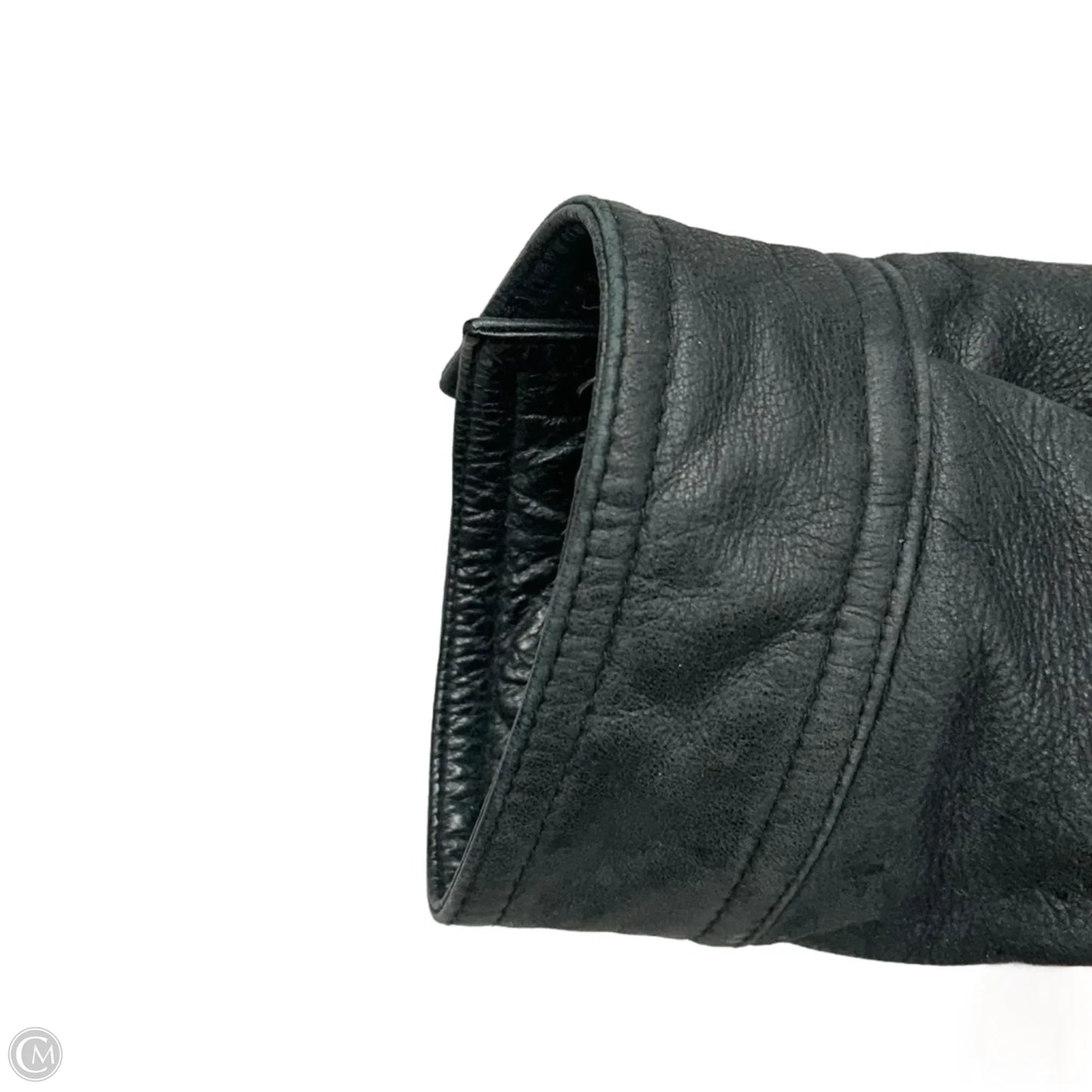 Coat Leather By Wilsons Leather In Black, Size: L