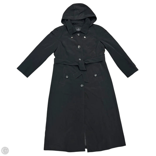 Coat Trench Coat By London Fog In Black, Size: L