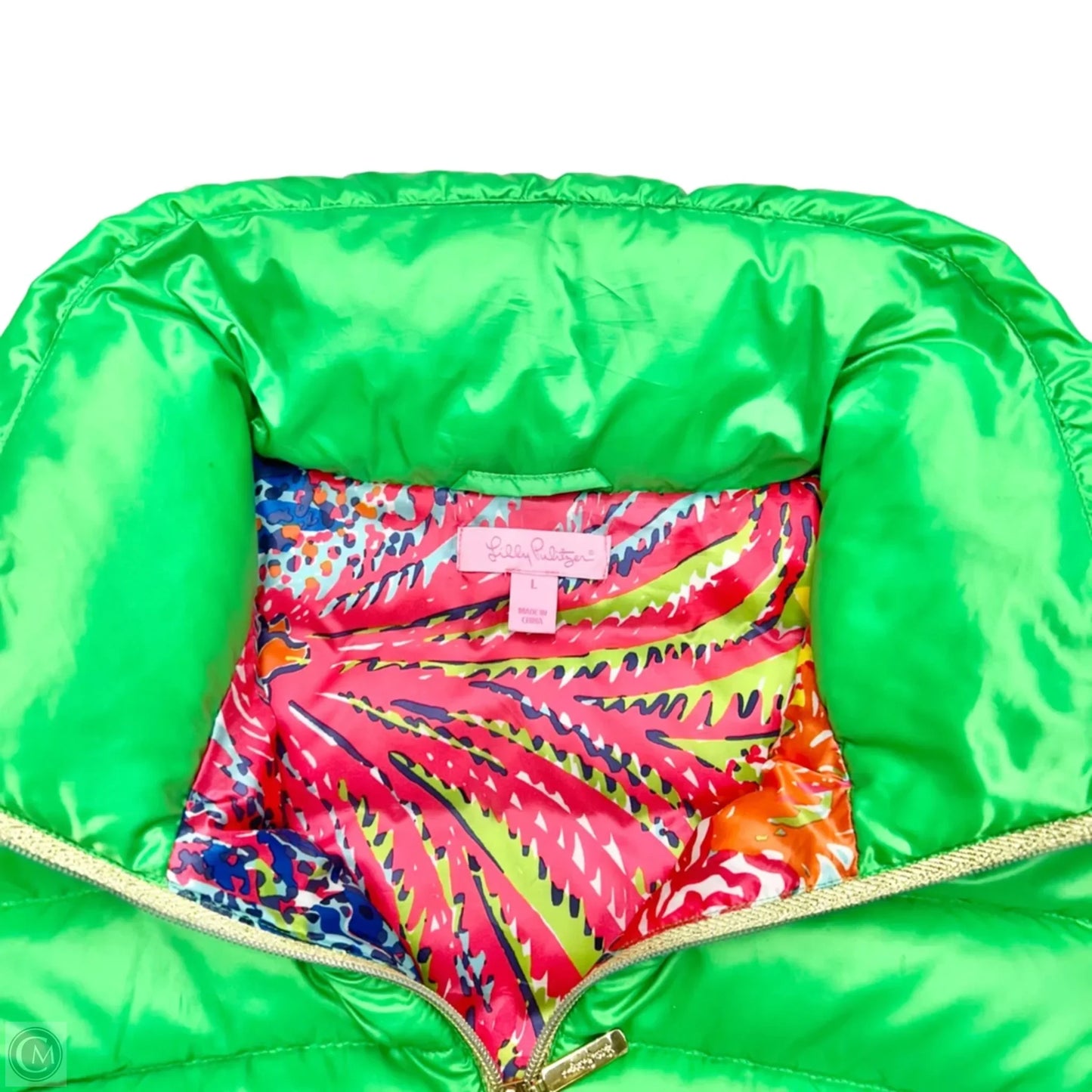 Vest Designer By Lilly Pulitzer In Green, Size: L