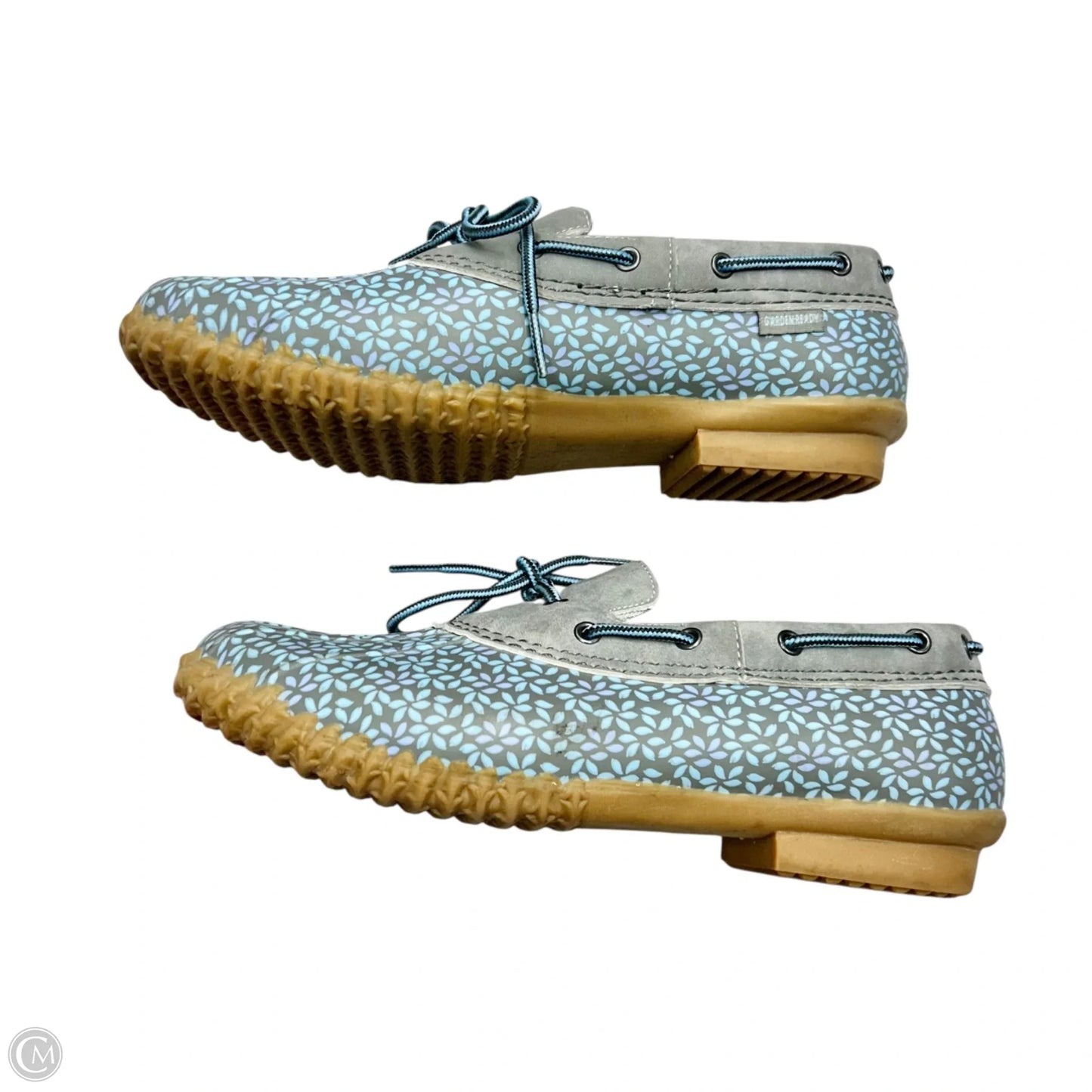 Shoes Flats By Jbu By Jambu In Blue & Grey, Size: 10