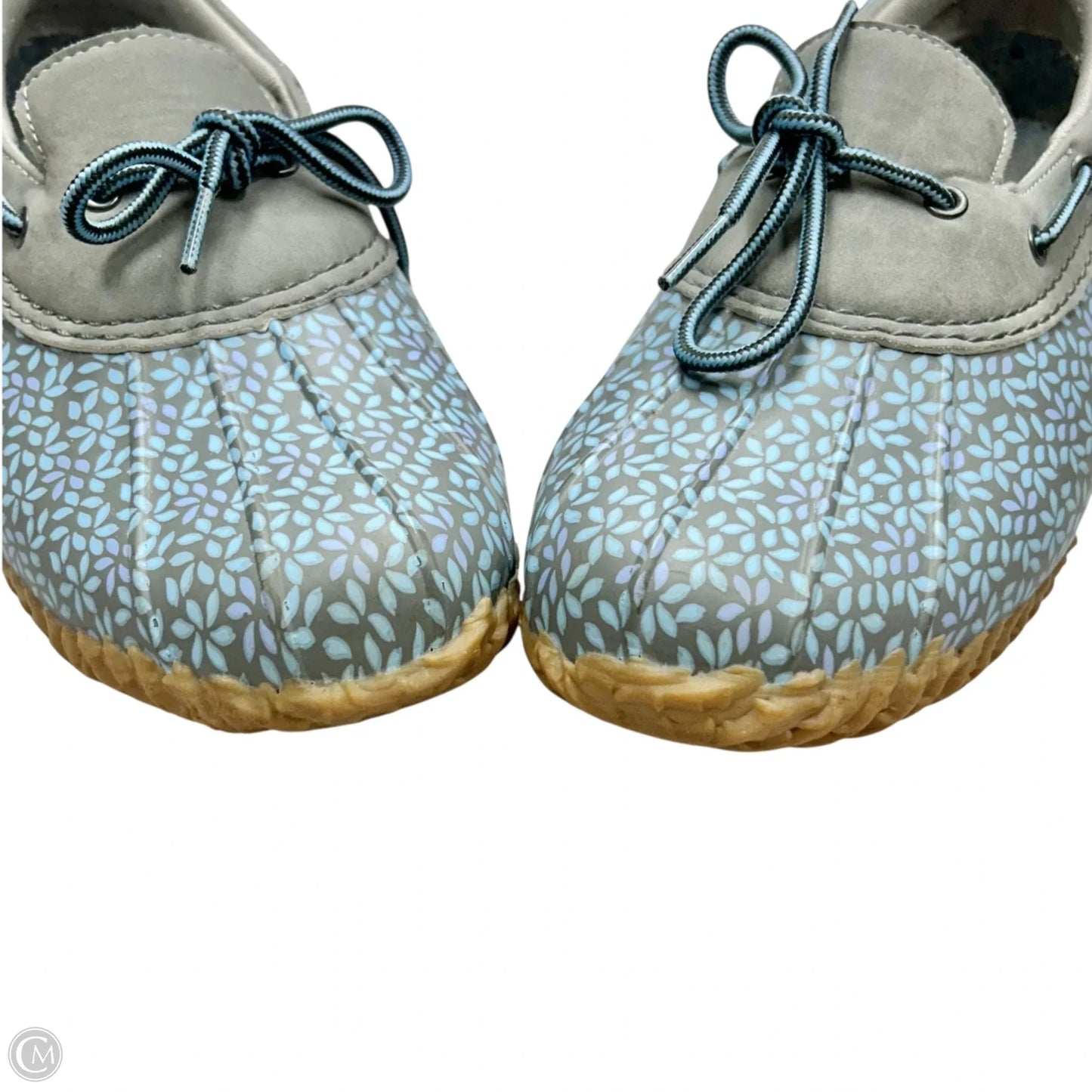 Shoes Flats By Jbu By Jambu In Blue & Grey, Size: 10