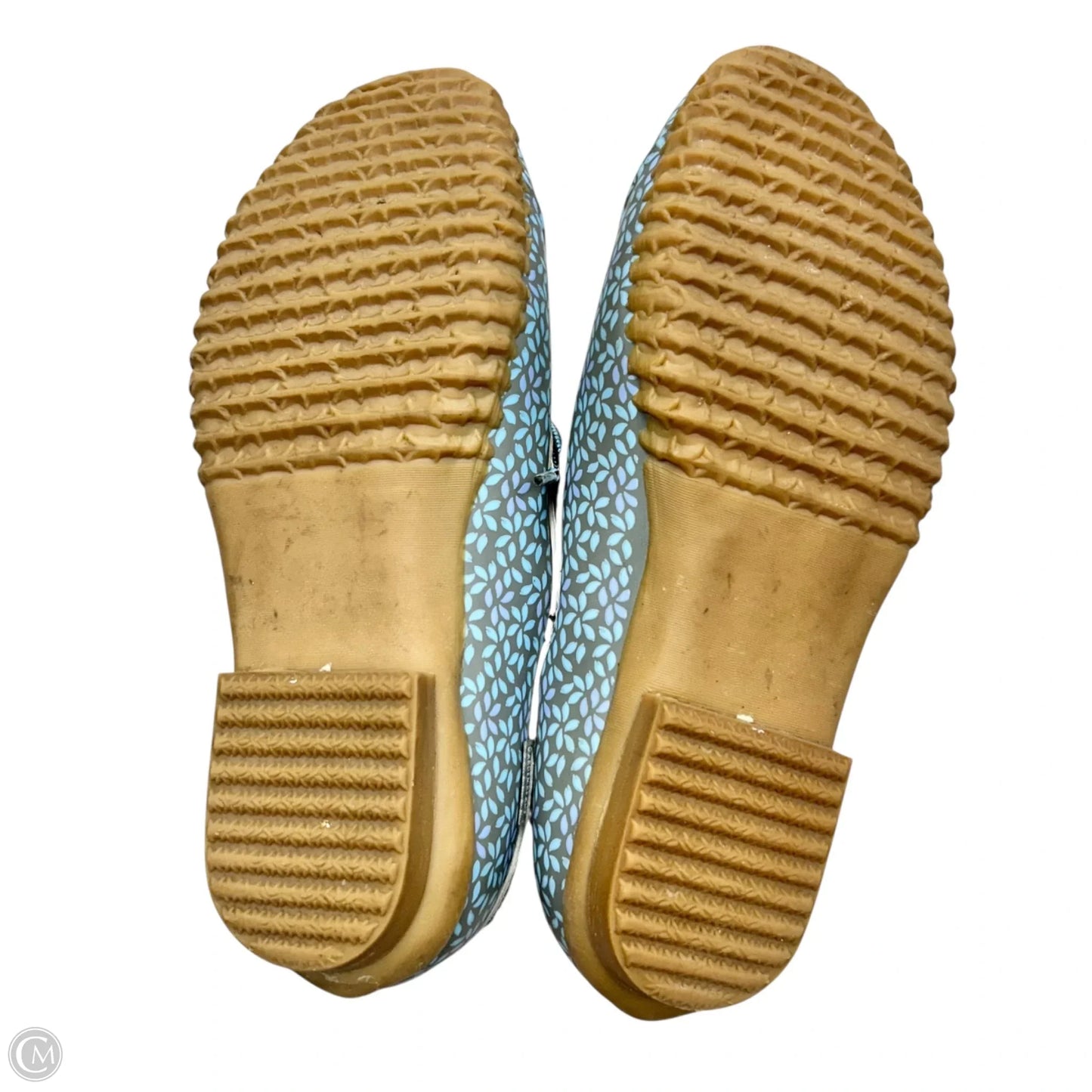 Shoes Flats By Jbu By Jambu In Blue & Grey, Size: 10