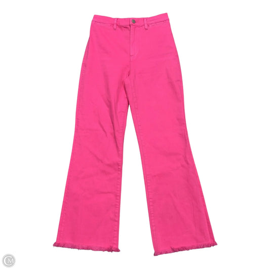 Jeans Designer By Alice + Olivia In Pink, Size: 4