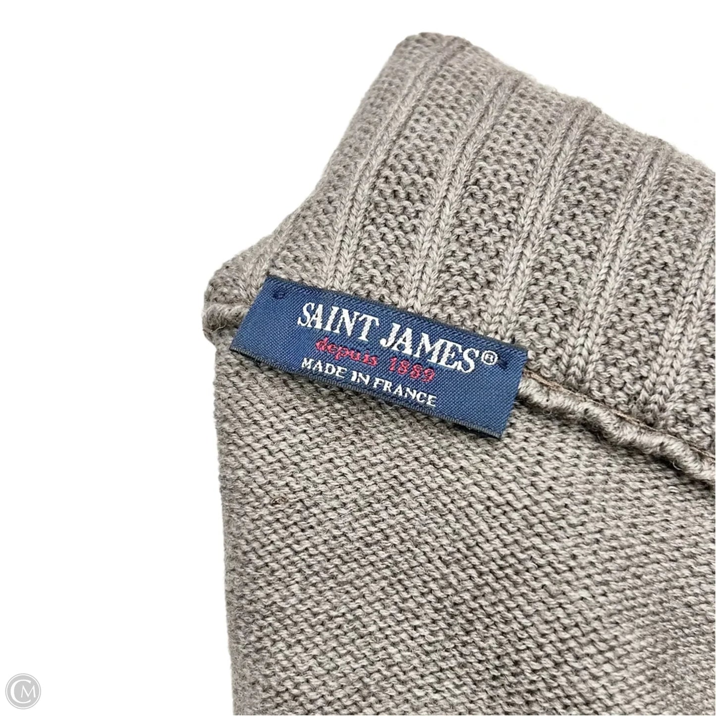 Sweater Cardigan By Saint James In Beige, Size: M