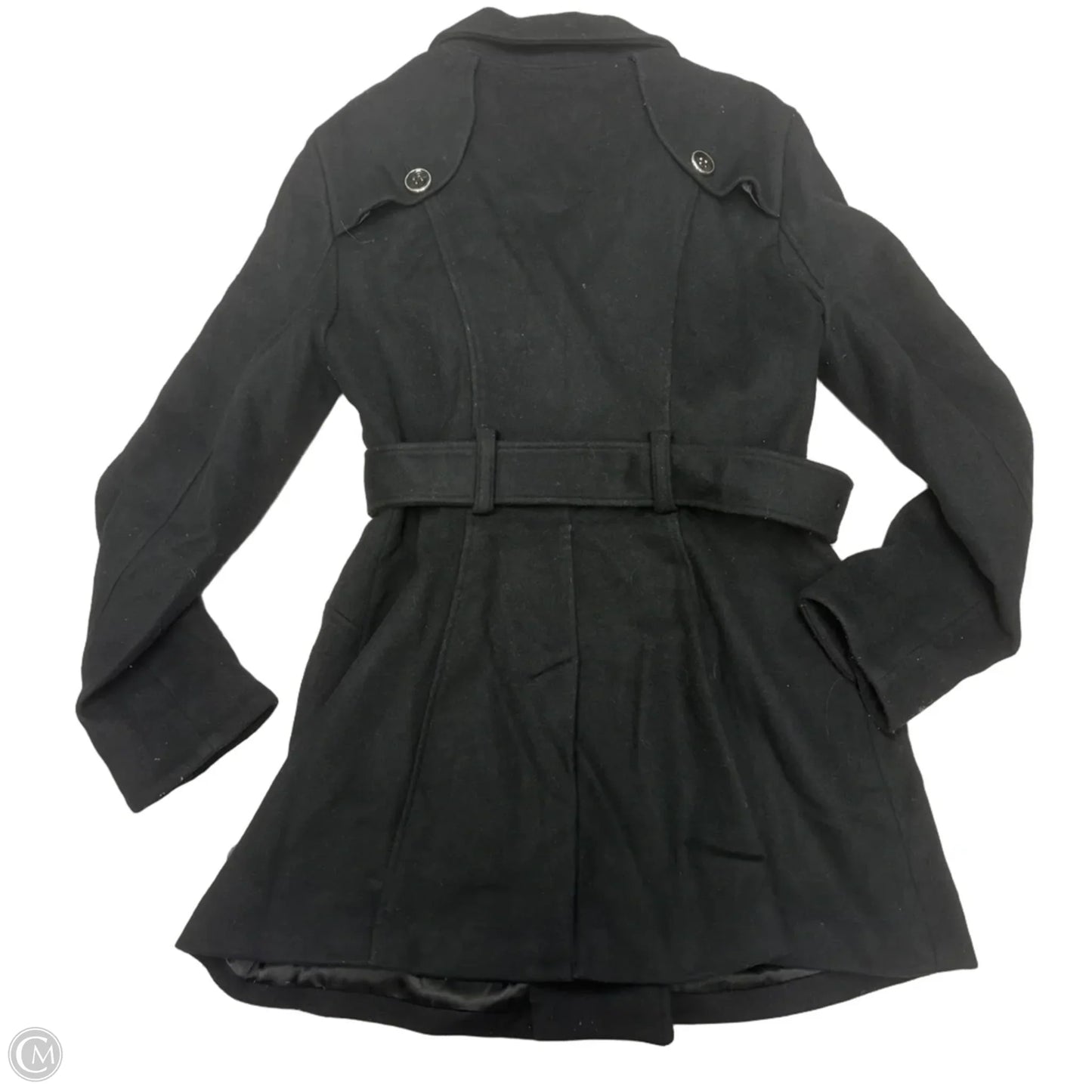 Coat Peacoat By Bebe In Black, Size: L