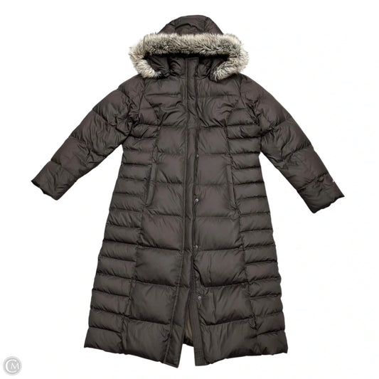 Coat Puffer & Quilted By Eddie Bauer In Brown, Size: Xl