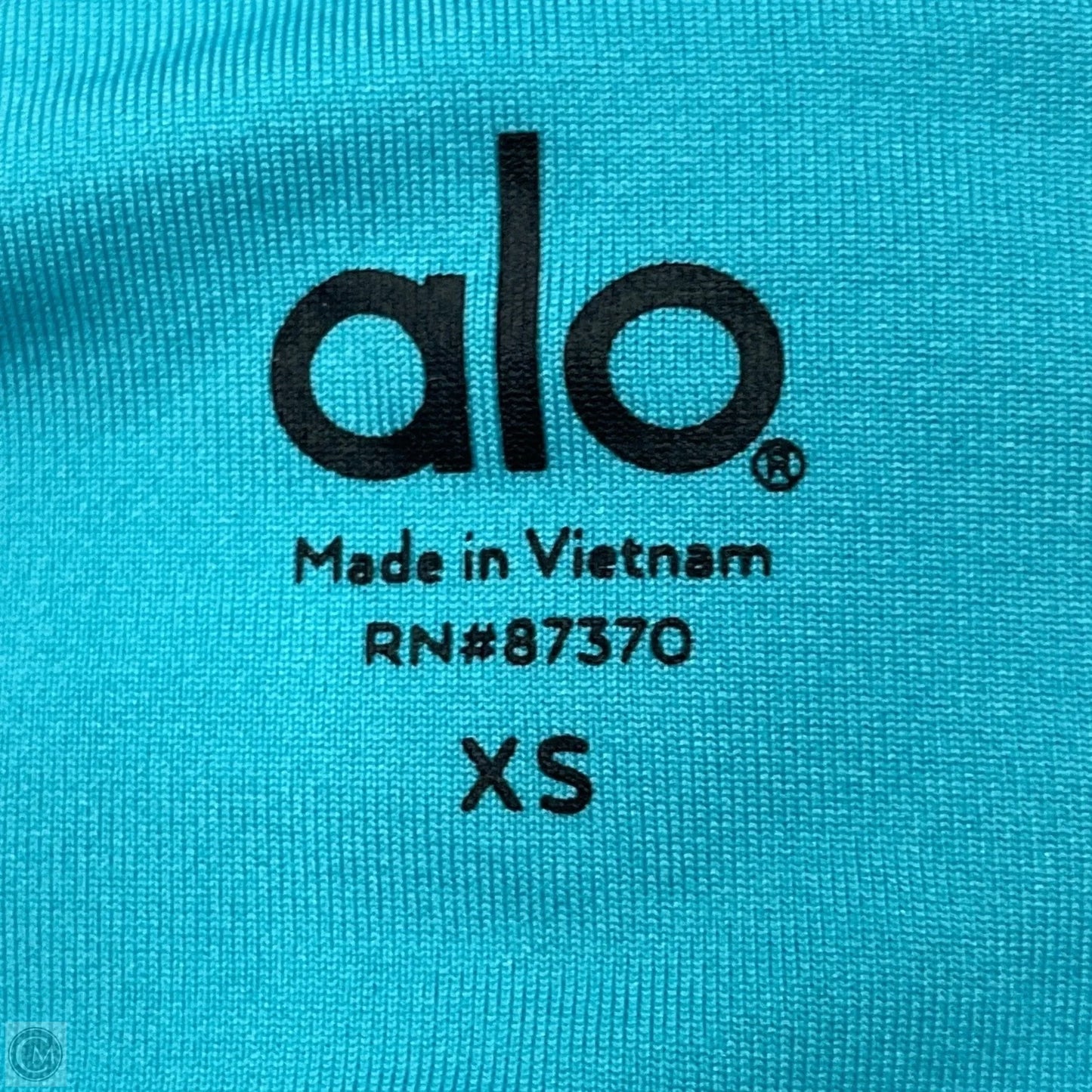 Athletic Bra By Alo In Blue, Size: Xs