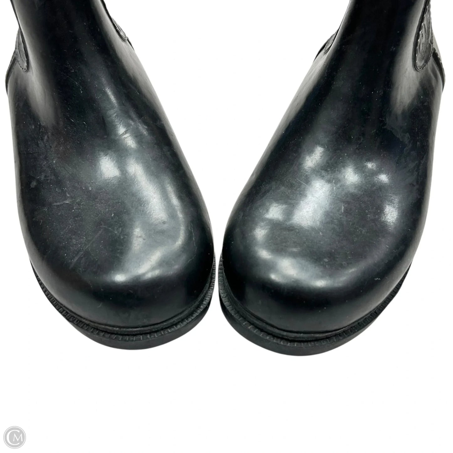 Boots Designer By Coach In Black, Size: 10