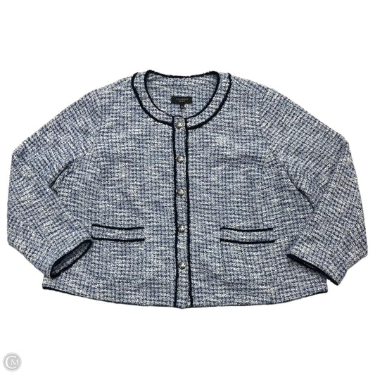 Blazer By Talbots In Blue, Size: 3x